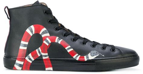 gucci sneakers snake with wings|Gucci snake sneakers men.